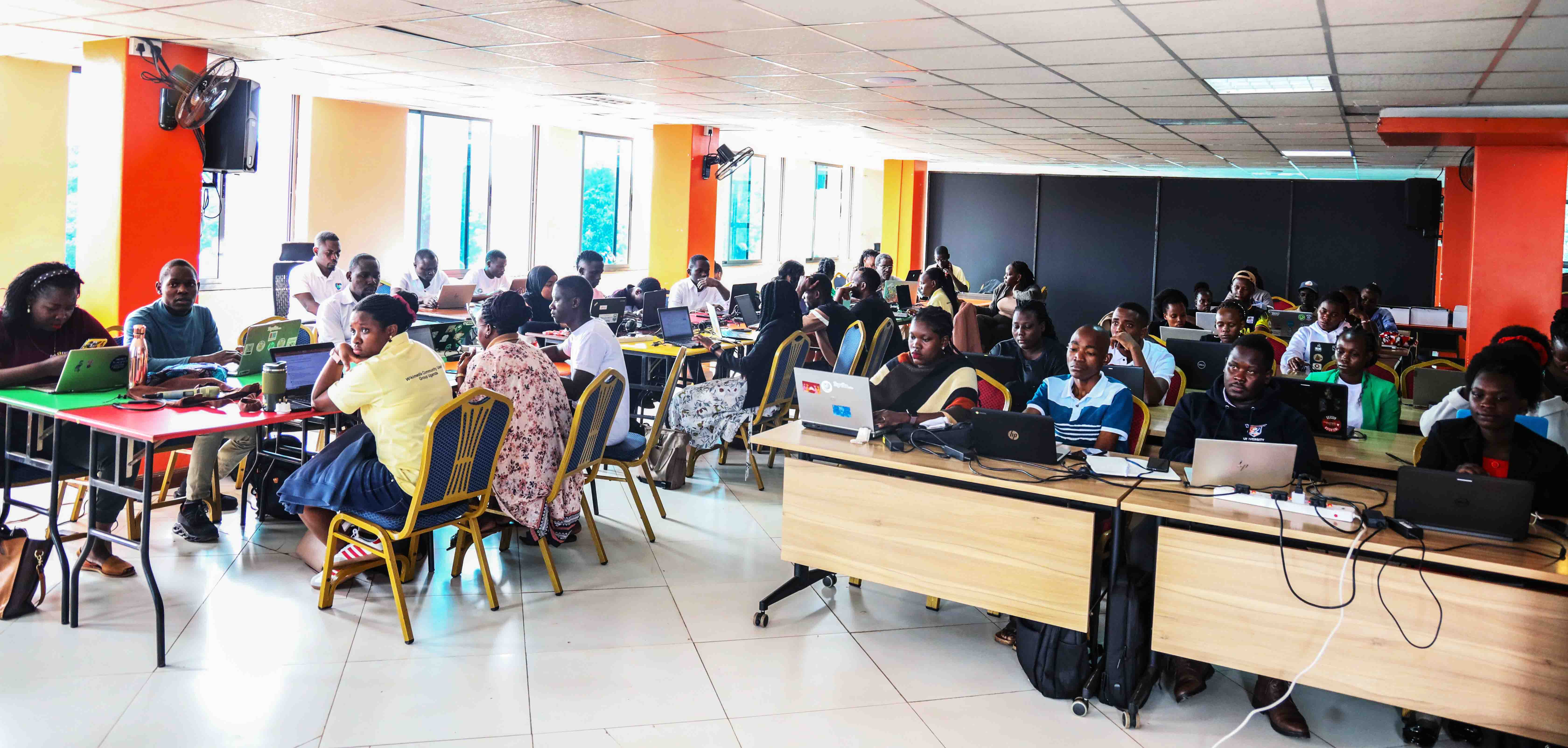 Ugandan editors creating content